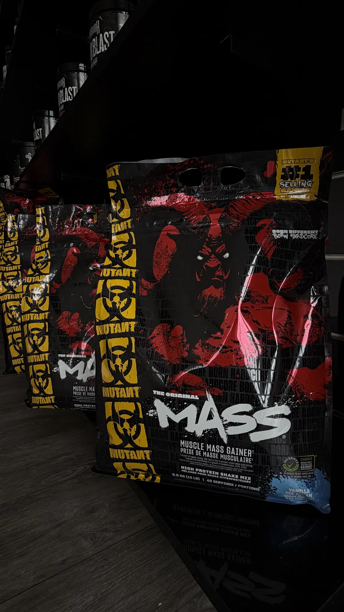Sacs de gainer Mutant Mass en rayon à la boutique BodyStart Coignières